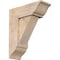 Ekena Millwork Traditional Traditional Smooth Bracket w/ Offset Brace, Douglas Fir, 7 1/2"W x 20"D x 24"H BKT0806X20X24TRA01SDF - alternate 1